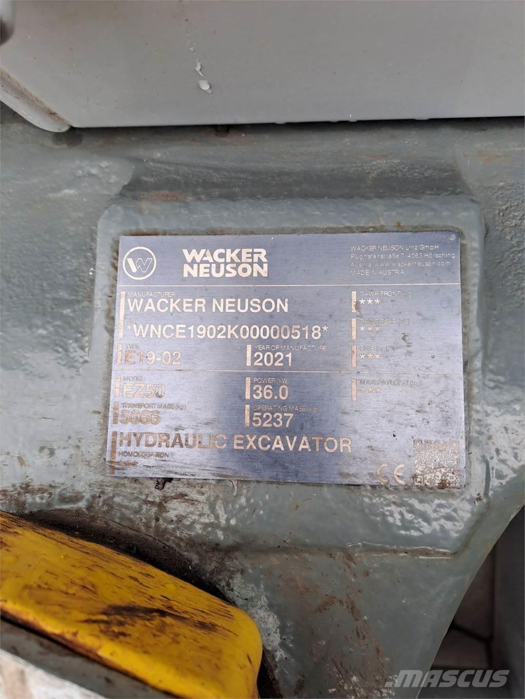 Wacker Neuson EZ50 Bandgrävare