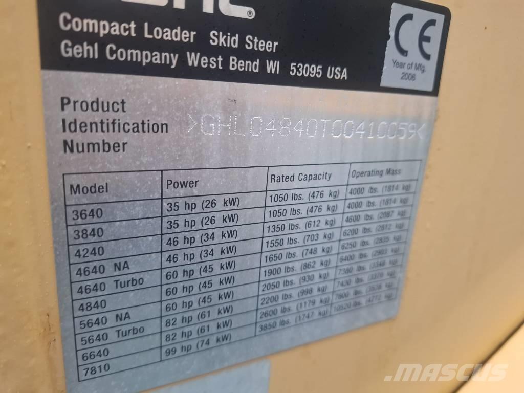 Gehl 4840 Kompaktlastare