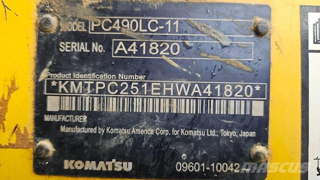 Komatsu PC 490 LC-11 Bandgrävare