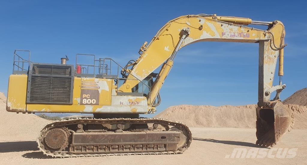 Komatsu PC 800-6 Bandgrävare