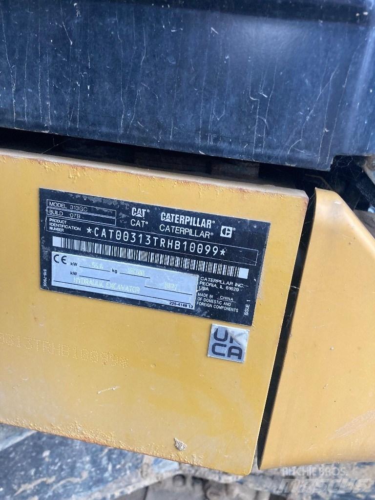 CAT 313 GC - nextgen Bandgrävare