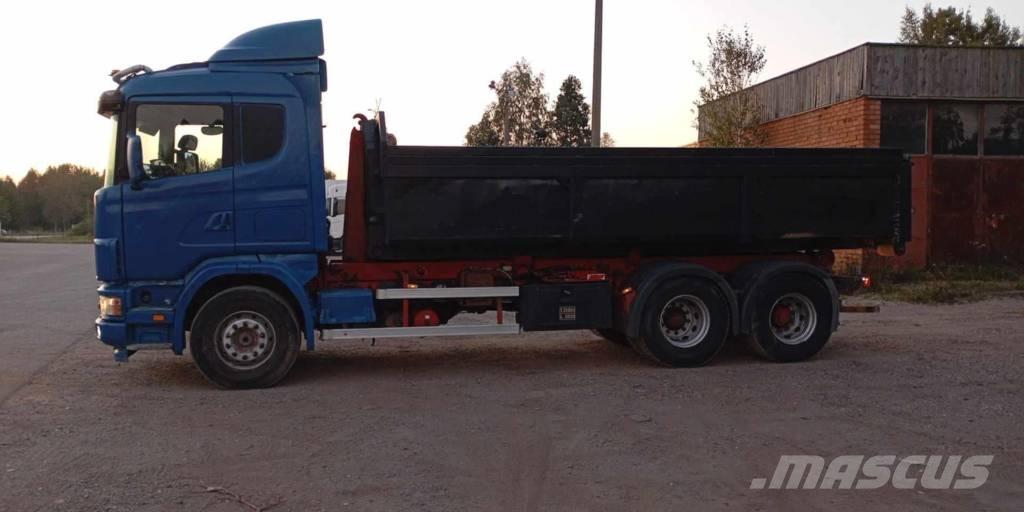 Scania 124 C 420 Lastväxlare/Krokbilar