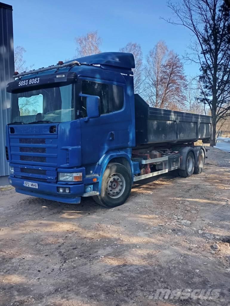 Scania 124 C 420 Lastväxlare/Krokbilar