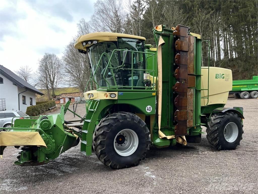 Krone Big M 420 CV Strängläggande skördare