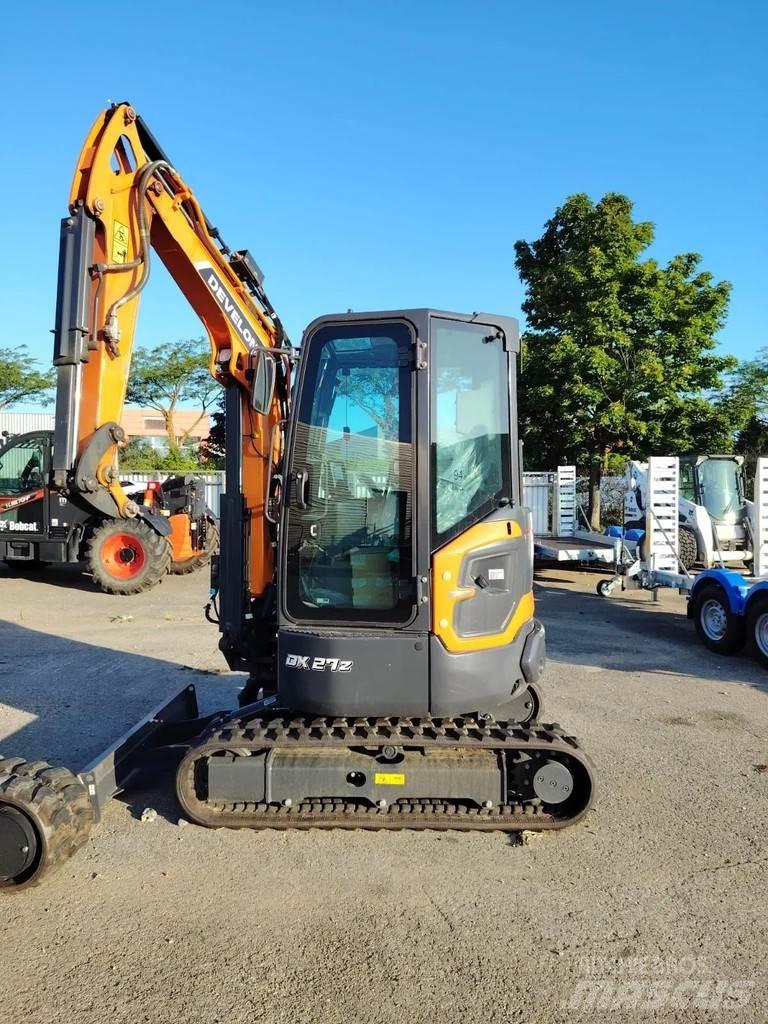 Doosan DX27Z-7 Minigrävare < 7t