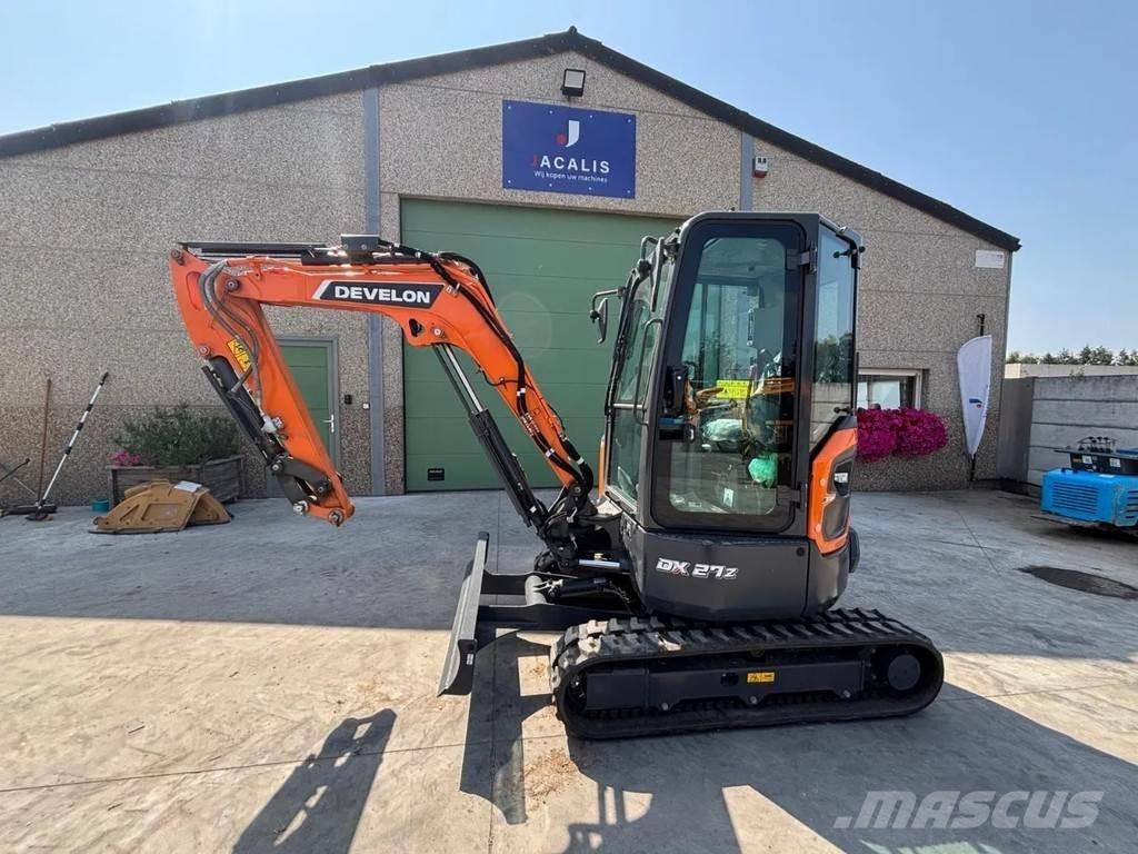 Doosan DX27Z-7 Minigrävare < 7t