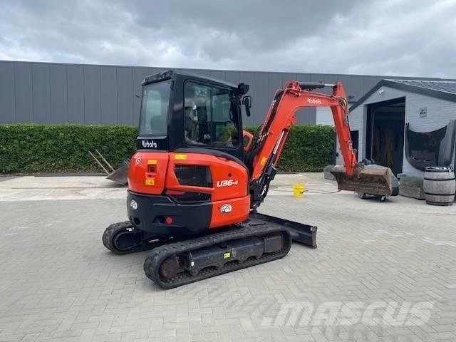 Kubota U 36-4 Minigrävare < 7t