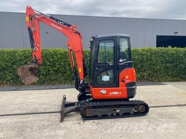 Kubota U 36-4 Minigrävare < 7t