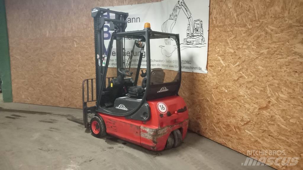 Linde E16C-02 Elmotviktstruckar