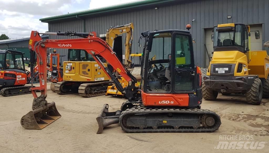 Kubota U50-5 Minigrävare < 7t