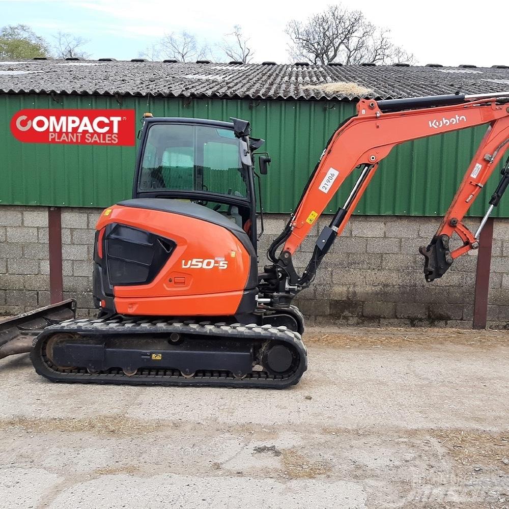 Kubota U50-5 Minigrävare < 7t