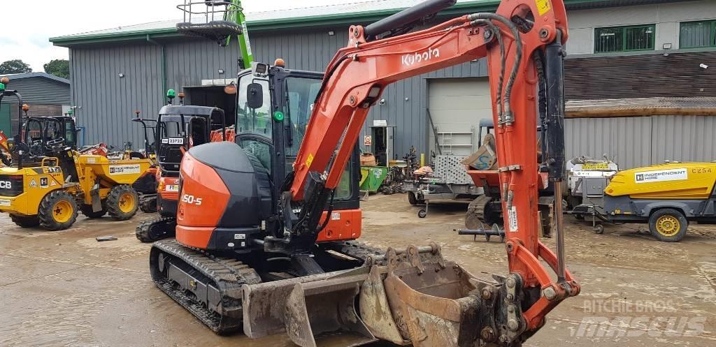 Kubota U50-5 Minigrävare < 7t