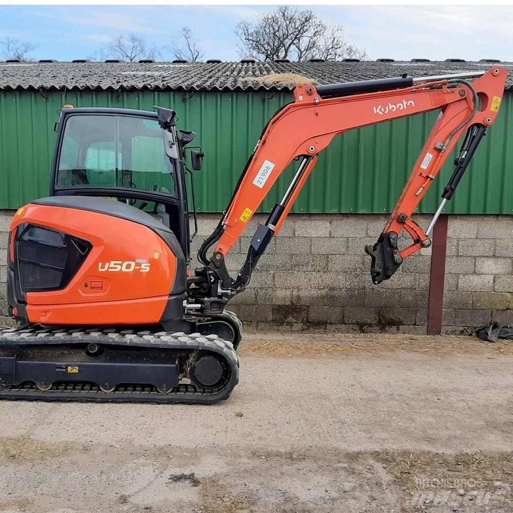 Kubota U50-5 Minigrävare < 7t