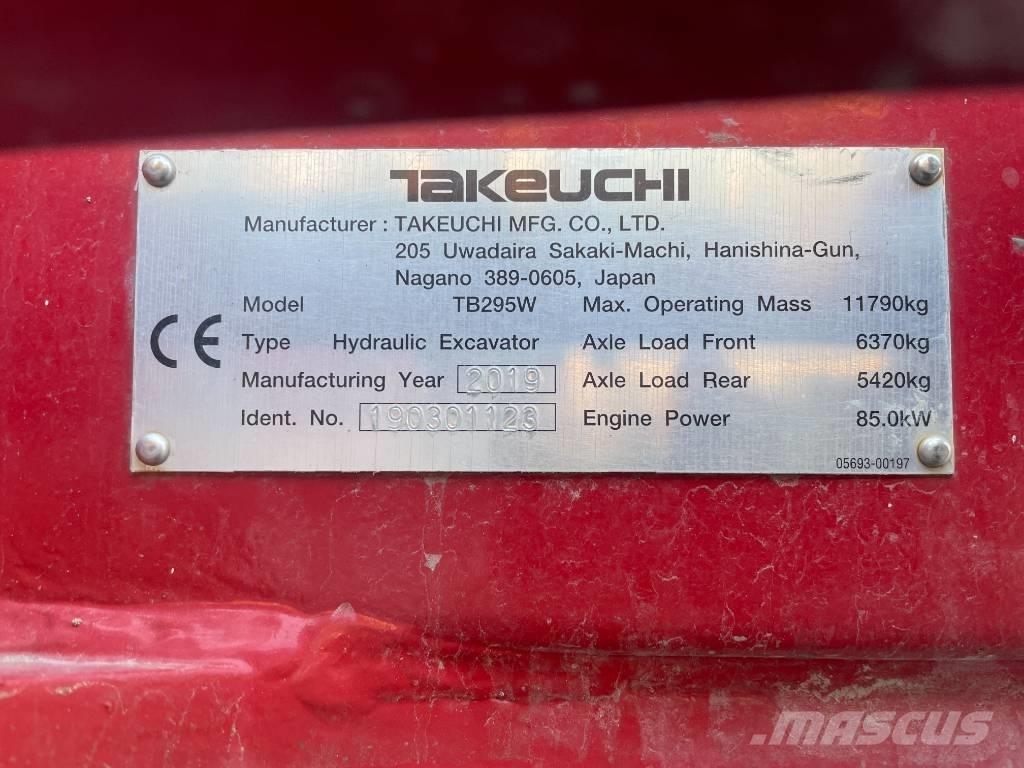 Takeuchi TB 295 W Hjulgrävare