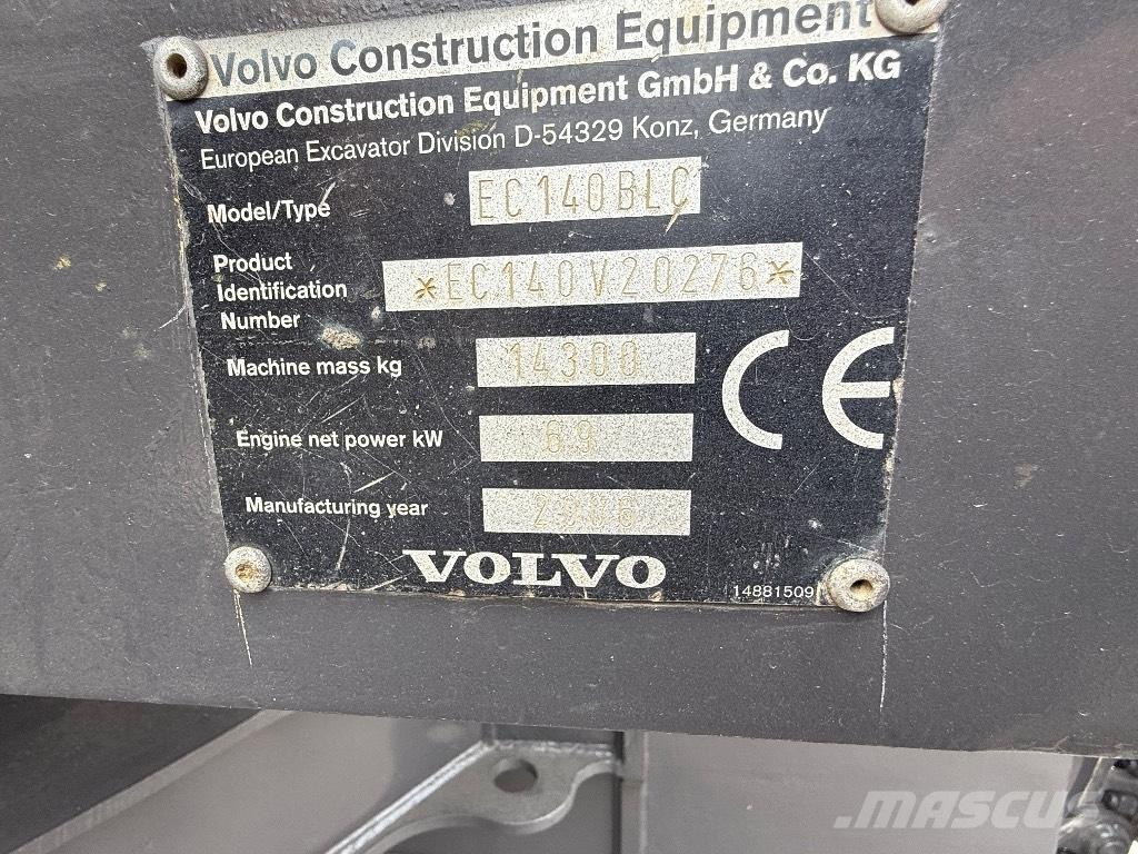 Volvo EC 140 B Bandgrävare