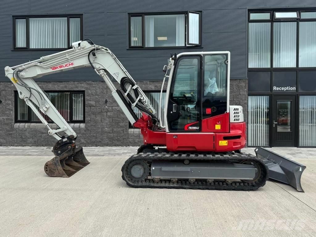 Takeuchi TB 280 FR Midigrävmaskiner 7t - 12t