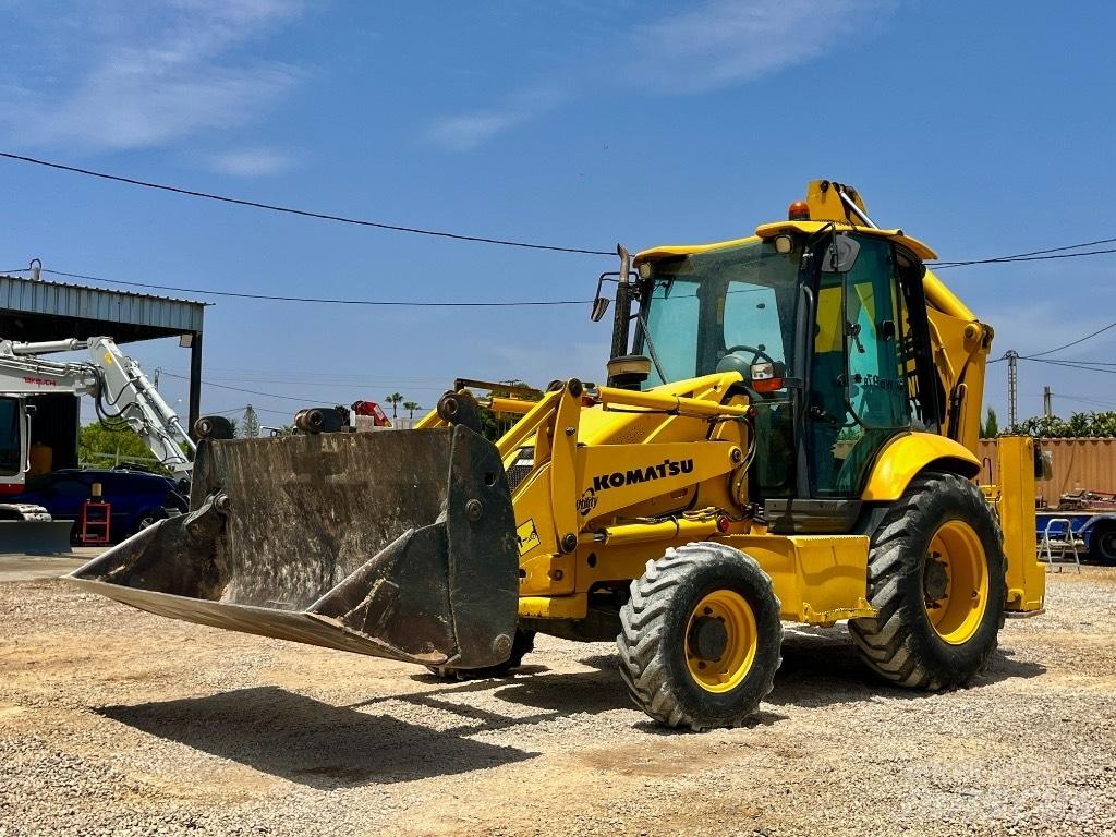 Komatsu WB 97 R Grävlastare
