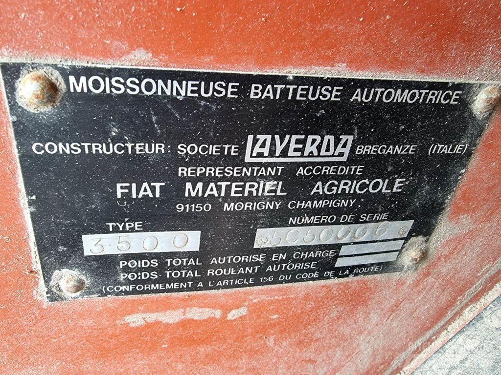 Laverda 3500 Skördetröskor