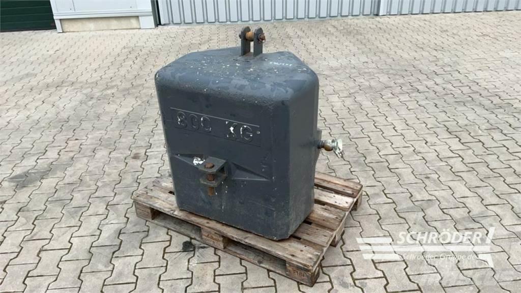  800 KG STAHLBETON Övriga traktortillbehör