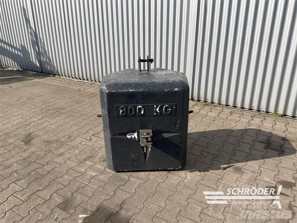  800 KG STAHLBETON Övriga traktortillbehör