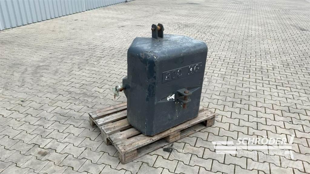  800 KG STAHLBETON Övriga traktortillbehör