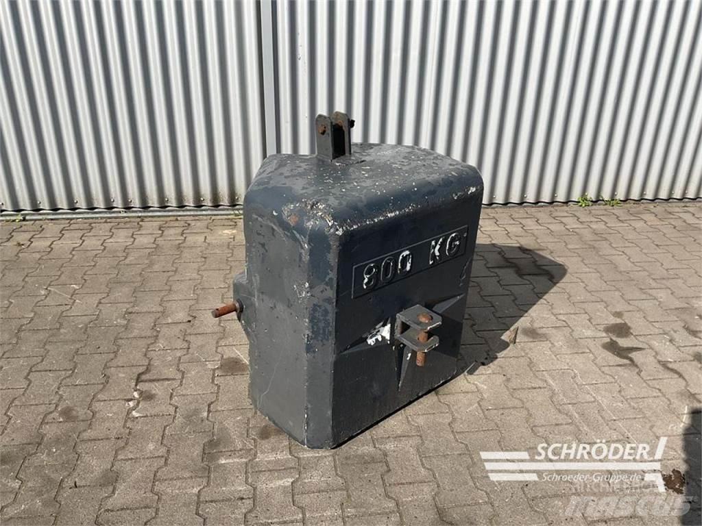  800 KG STAHLBETON Övriga traktortillbehör