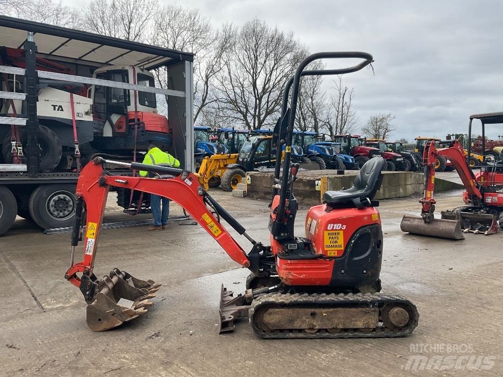 Kubota U 10-3 Minigrävare < 7t