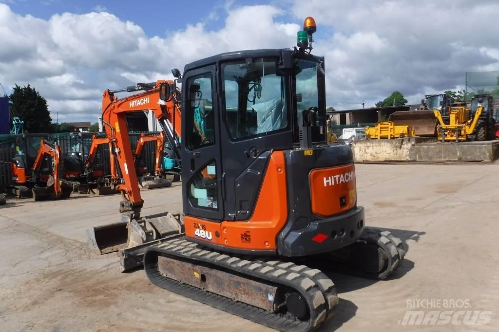 Hitachi ZX 48 U-6 Minigrävare < 7t