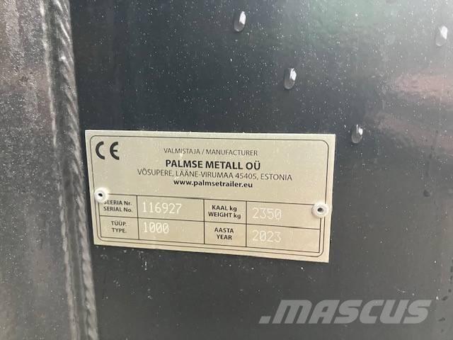 Palmse Trailer D1000 Tippvagnar