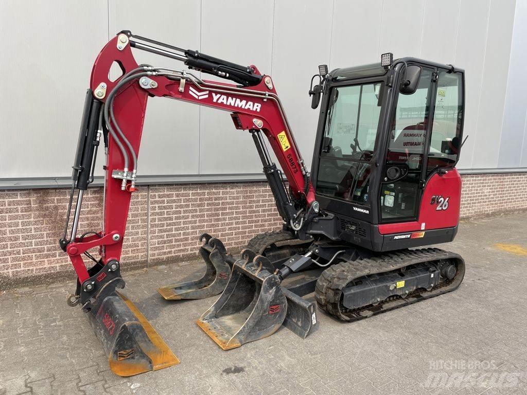 Yanmar SV26 Minigrävare < 7t