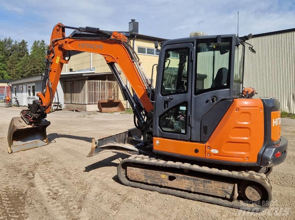 Hitachi ZX 65 US B-5 Minigrävare < 7t