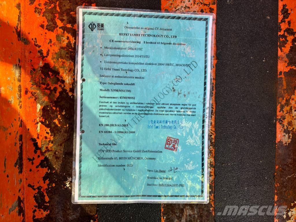 Yamei MS1330 Saxliftar