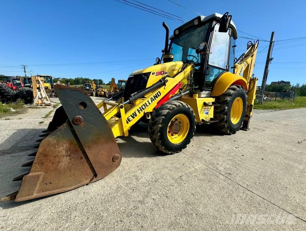New Holland B 90 B Grävlastare