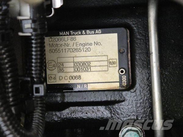 MAN D2066 LF86 Motorer