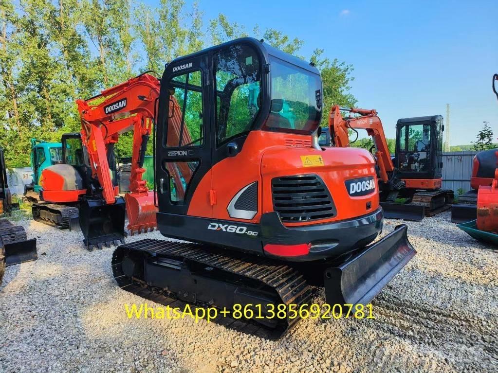 Doosan DX 60-9 C Minigrävare < 7t