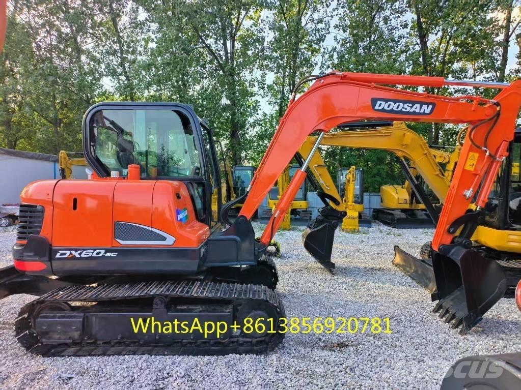 Doosan DX 60-9 C Minigrävare < 7t
