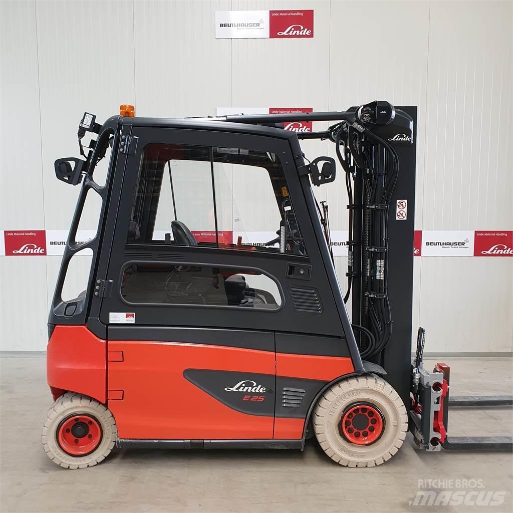Linde E25L Elmotviktstruckar