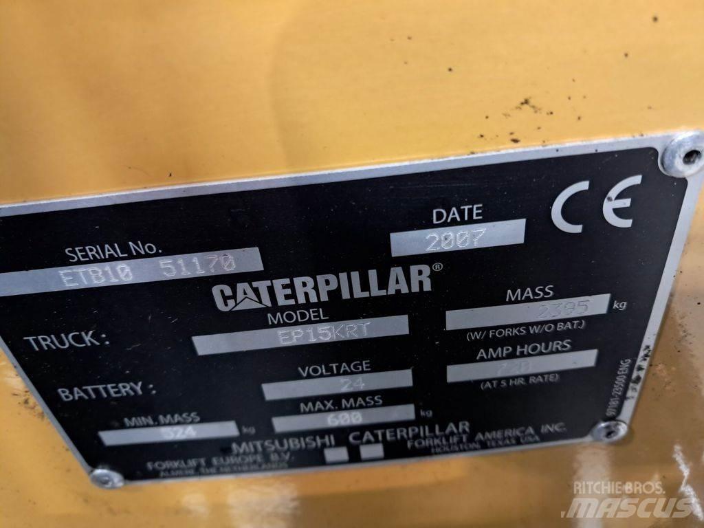 CAT EP15KRT Elmotviktstruckar