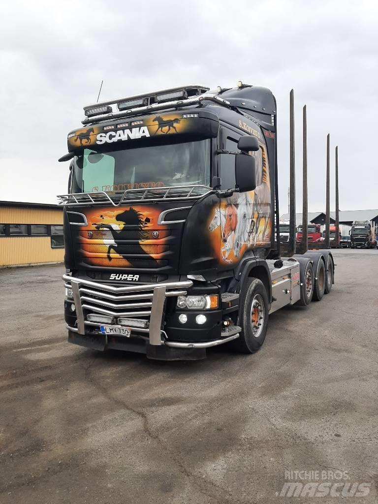 Scania R 730 Timmerbilar