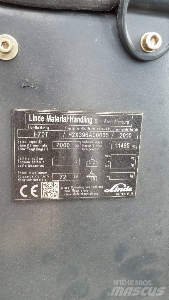 Linde H70T Gasolmotviktstruckar