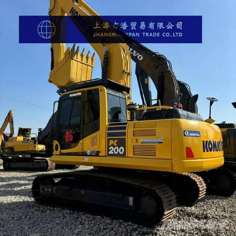 Komatsu PC 200 Bandgrävare