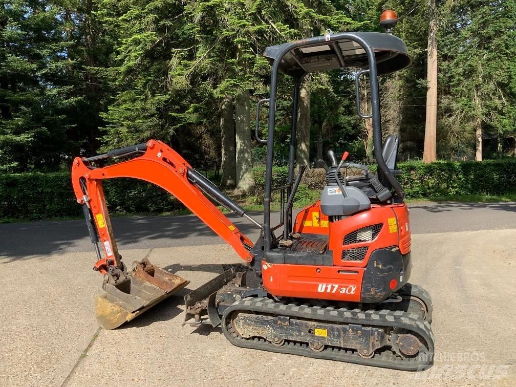 Kubota U 17-3 Minigrävare < 7t