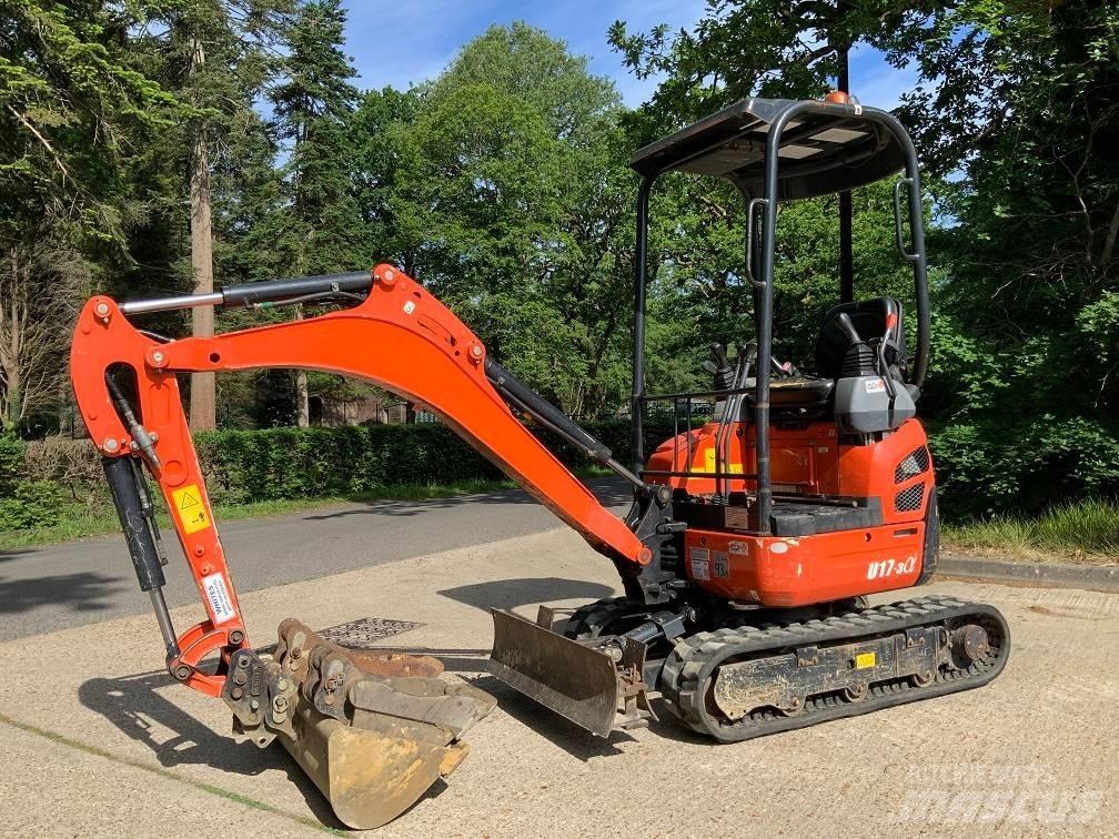 Kubota U 17-3 Minigrävare < 7t