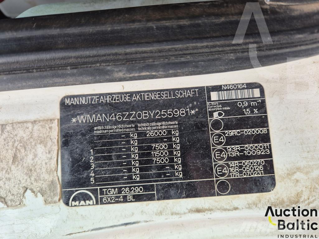 MAN TGM26.290 Sopbilar