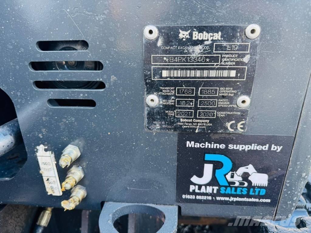 Bobcat E 19 Minigrävare < 7t