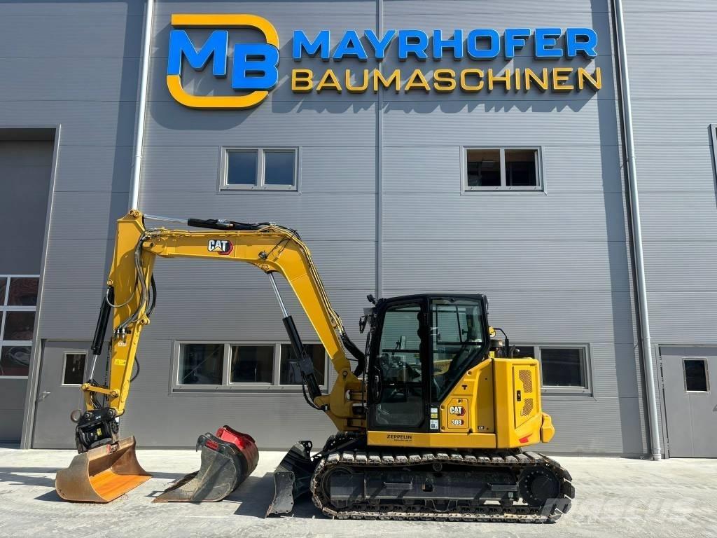 CAT 308 Midigrävmaskiner 7t - 12t