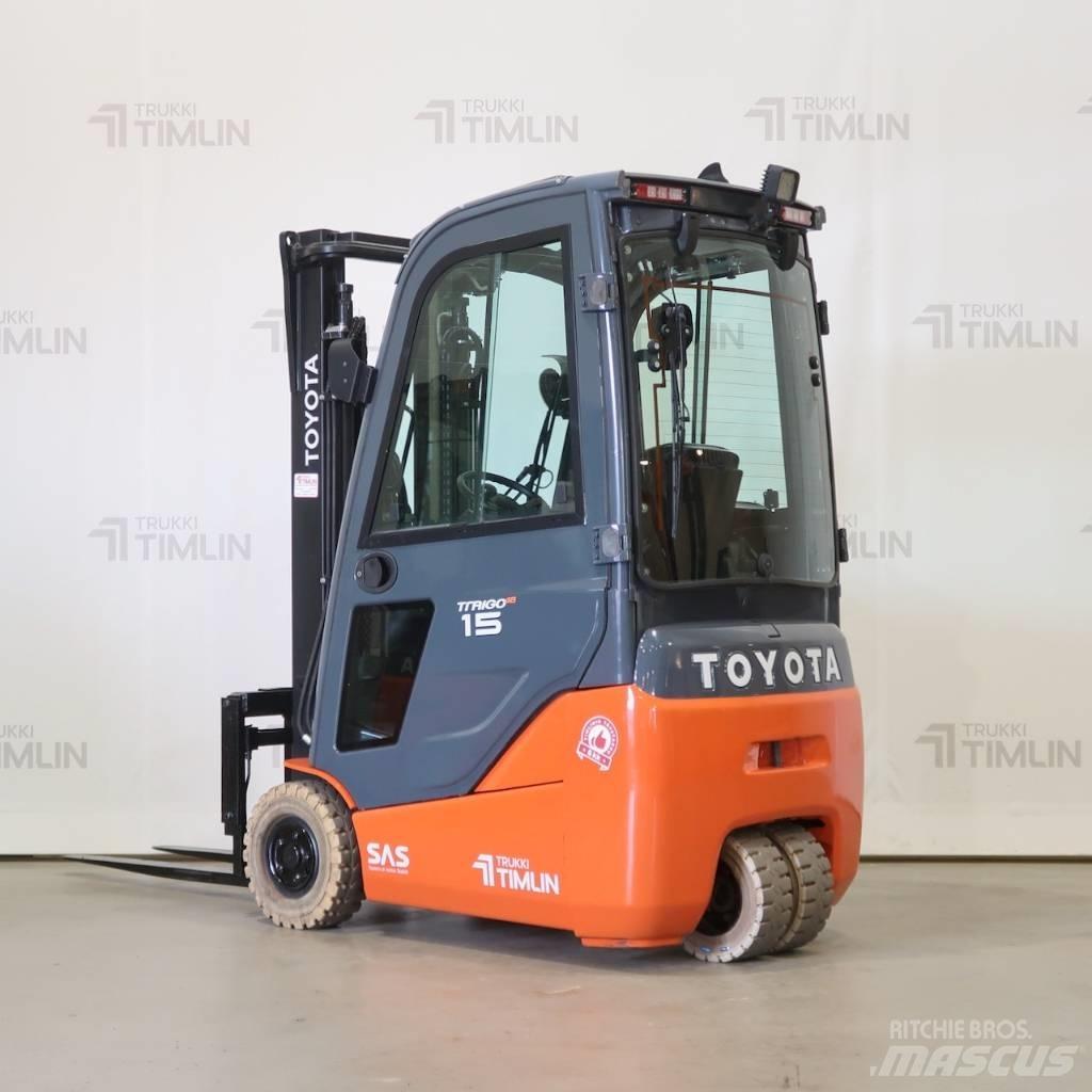 Toyota 8FBE15T Elmotviktstruckar