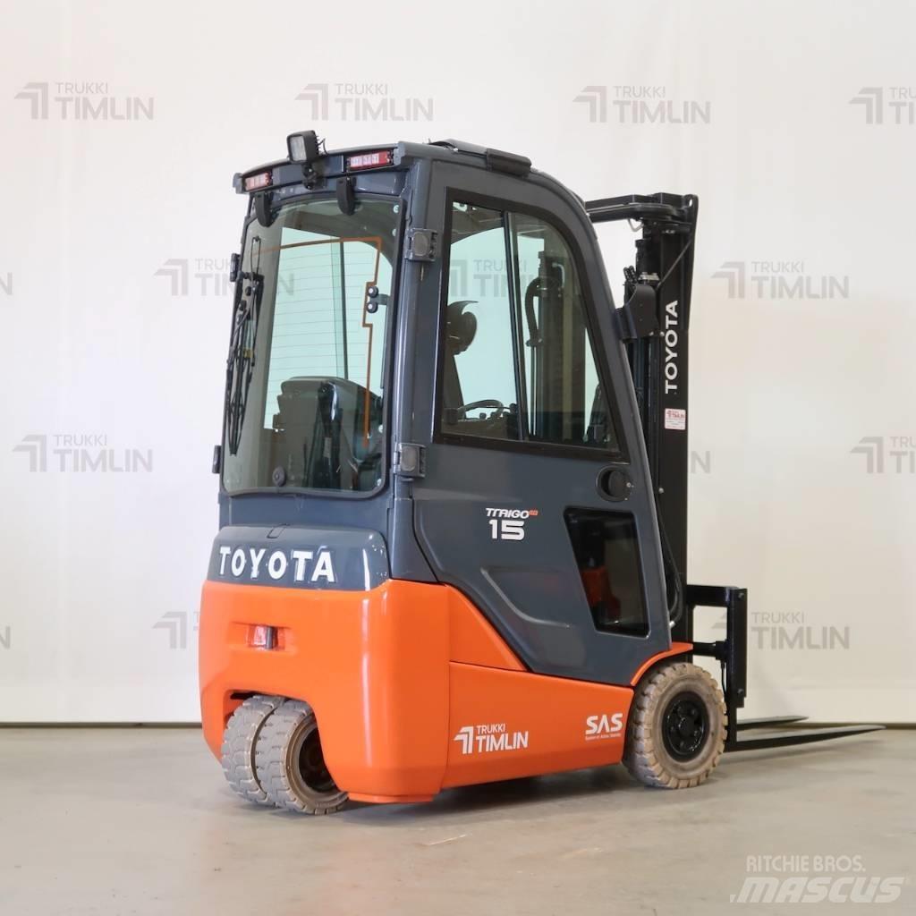 Toyota 8FBE15T Elmotviktstruckar