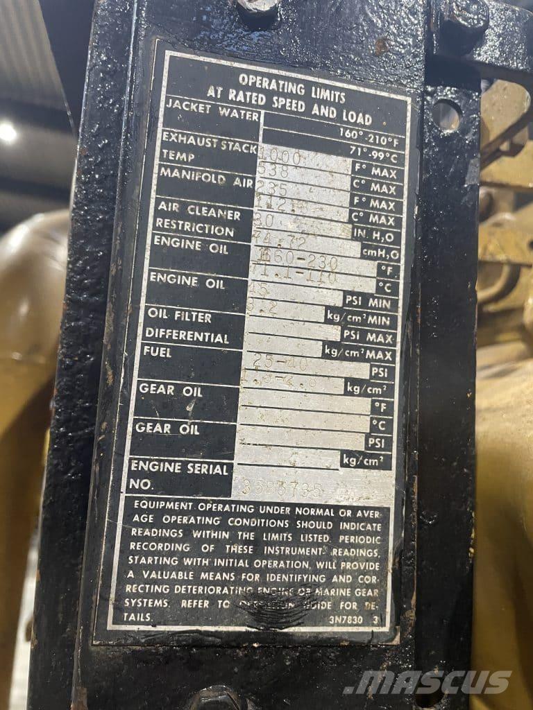 CAT D399 Dieselgeneratorer