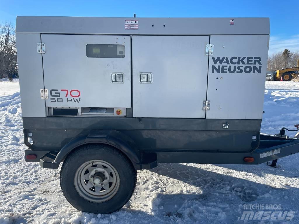 Wacker Neuson G 70 Dieselgeneratorer